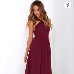 Air of romance Lulu's maxi dress